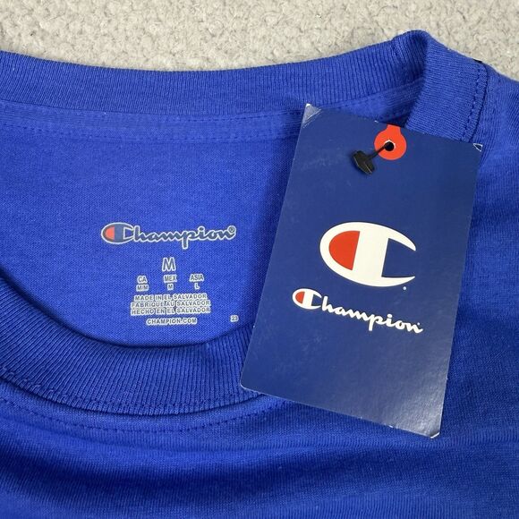 Kansas Jayhawks Shirt Mens Medium Blue Class of 2027 Champion T-Shirt Tee NWT - Picture 4 of 10